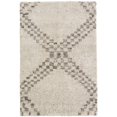 Zillah Grey Hand Knotted Wool Rug