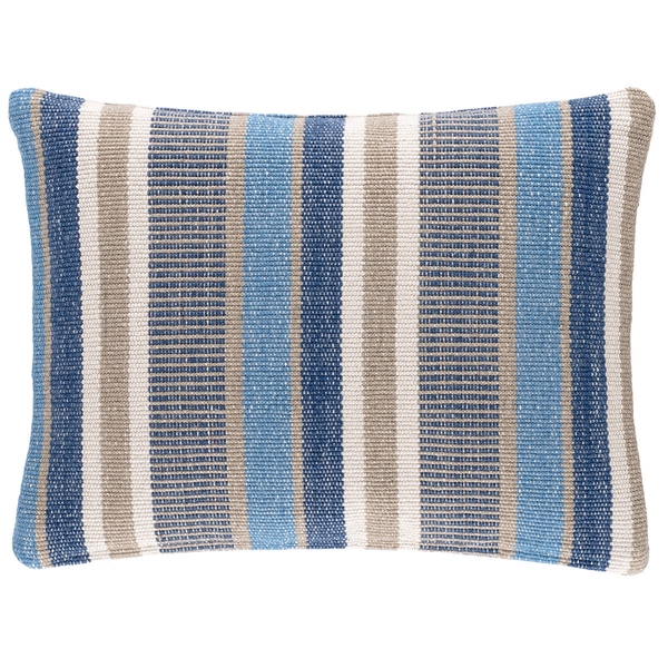Always Greener Blue/Grey Indoor/Outdoor Decorative Pillow