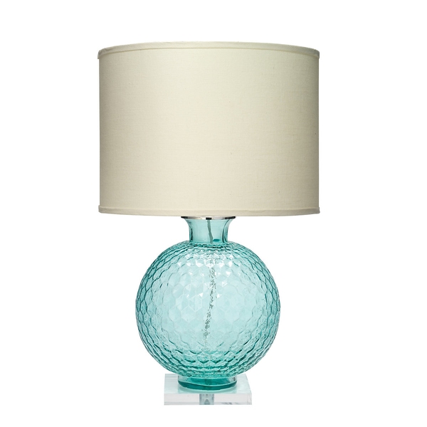 Azure Glass Table Lamp