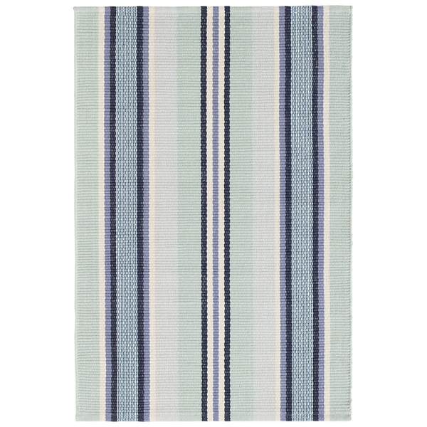 Barbados Stripe Handwoven Cotton Rug