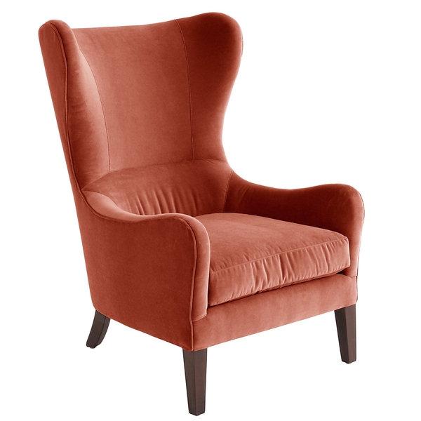 Daydream Velvet Spice Mirage Chair