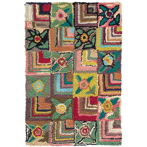 Gypsy Rose Hand Hooked Cotton Rug
