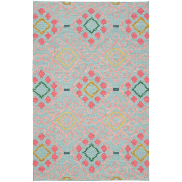 Jelly Roll Multi Handwoven Wool Rug