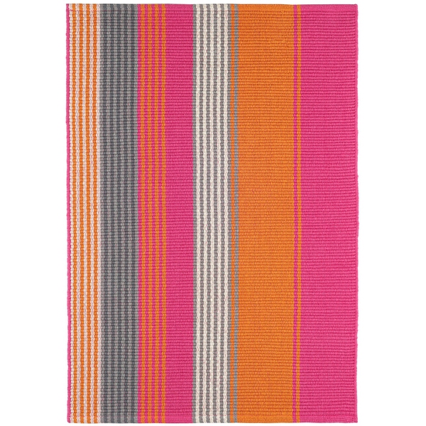 Juliana Stripe Handwoven Cotton Rug