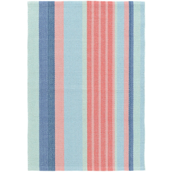 Aruba Stripe Handwoven Cotton Rug