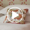 Boogie Board Multi Embroidered Decorative Pillow Cover