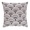 Swatch Peacock Embroidered Grey Decorative Pillow Cover