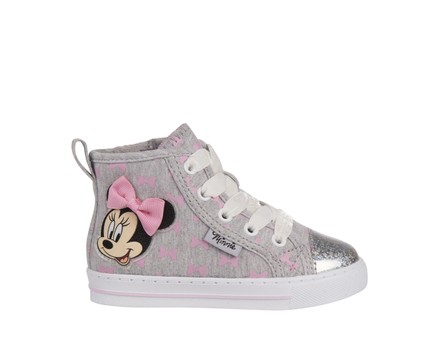 Girls Disney Toddler Little Kid Minnie Mouse High Top Sneakers