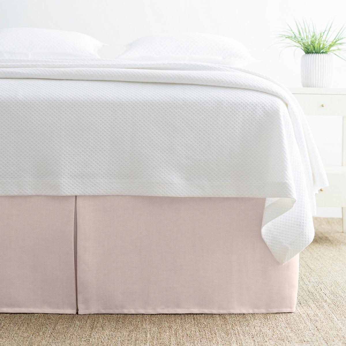 Brussels Slipper Pink Bed Skirt The, Pink Queen Size Bed Skirt
