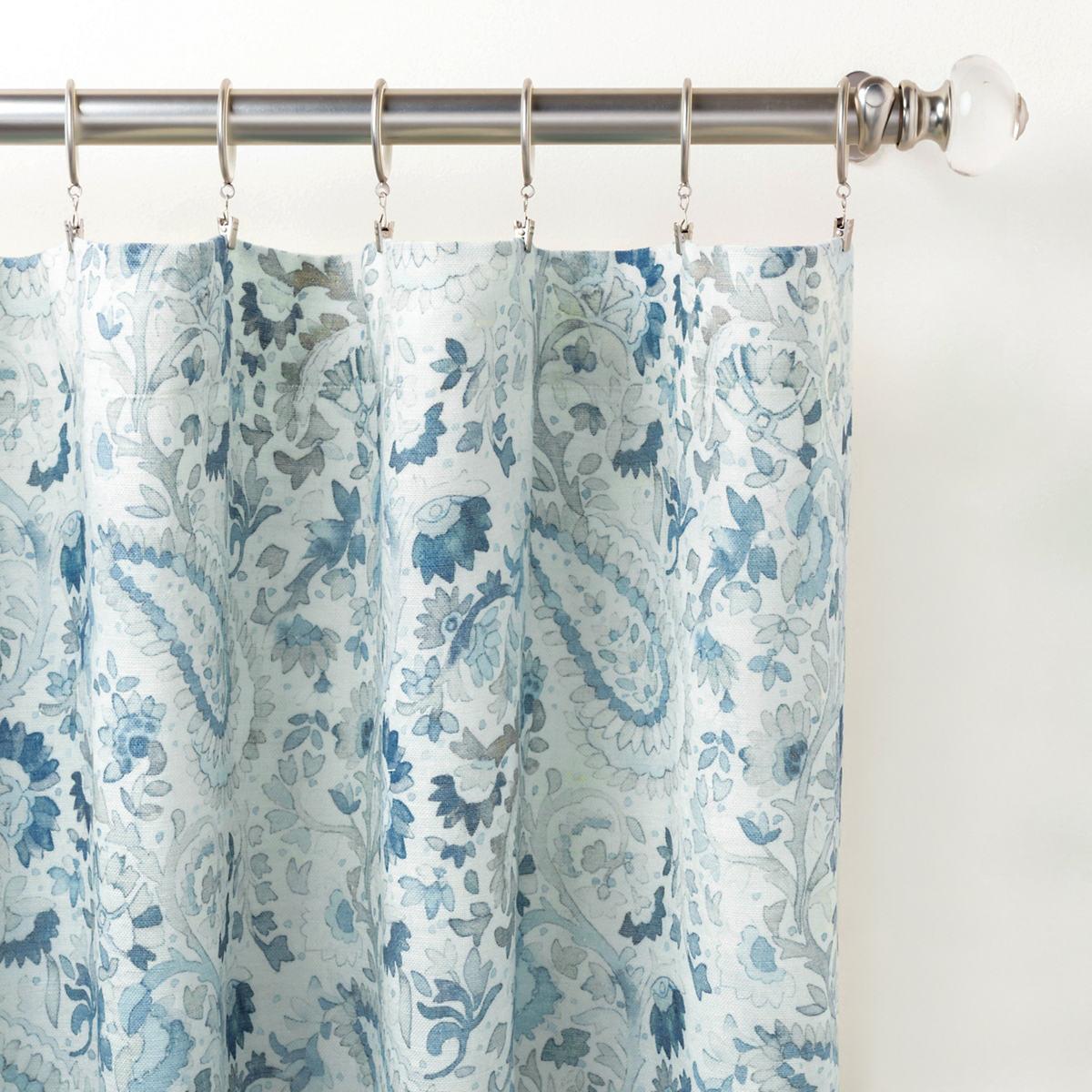 blue curtain fabric dunelm