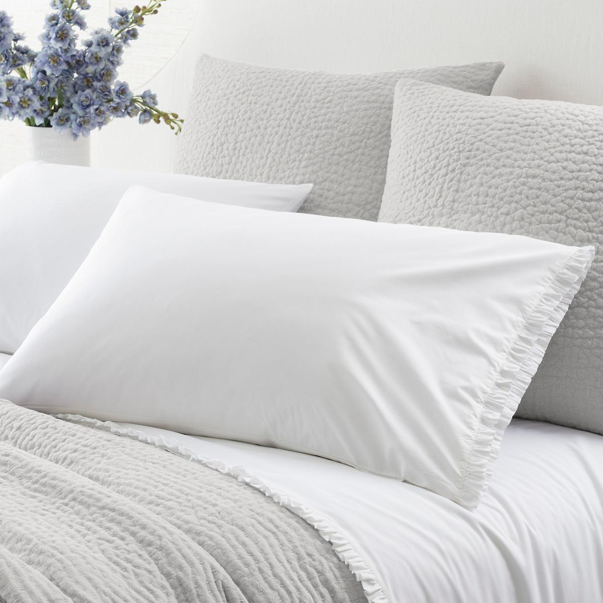 white cotton pillowcases bulk
