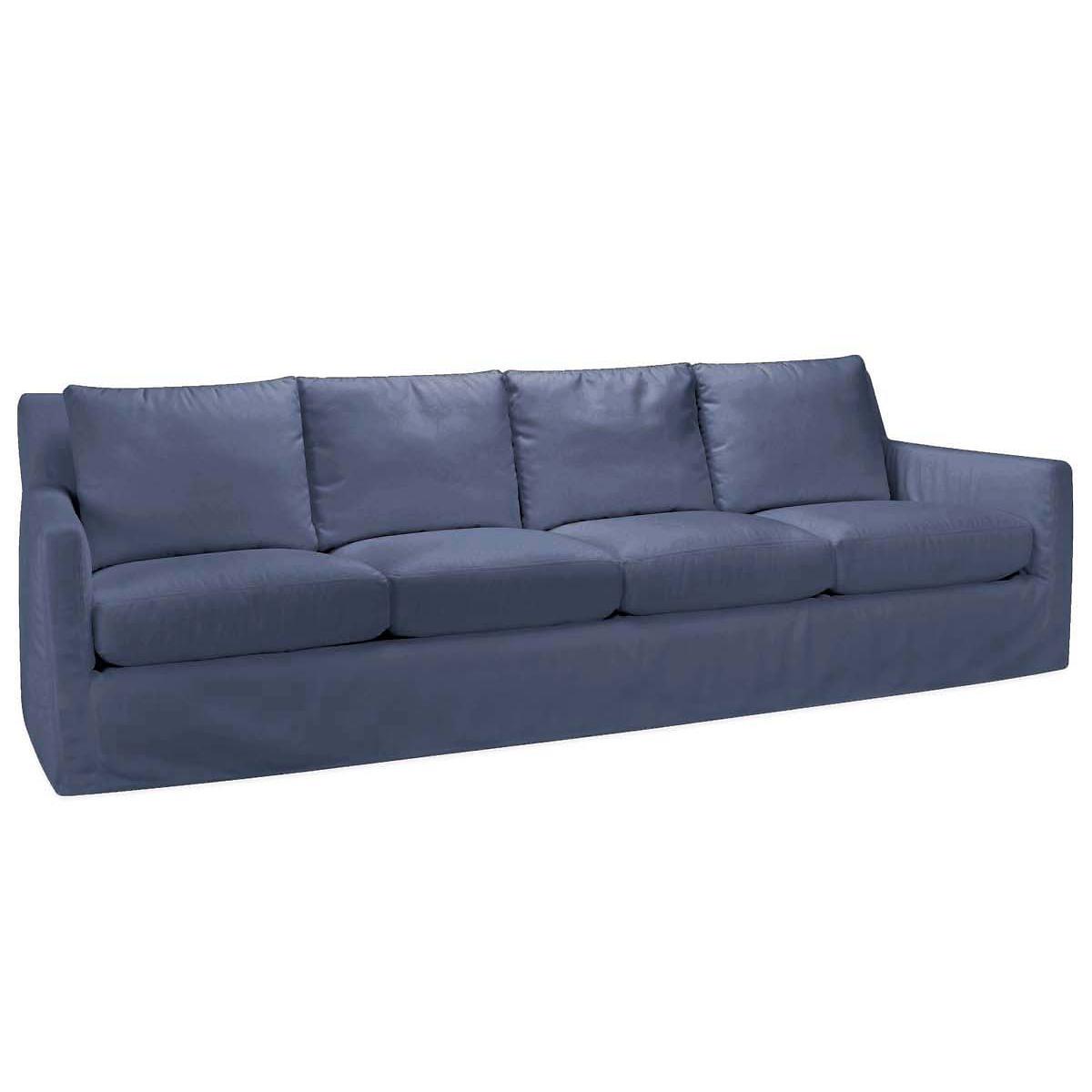 relax to the max 4 seat outdoor sofa denim heathered