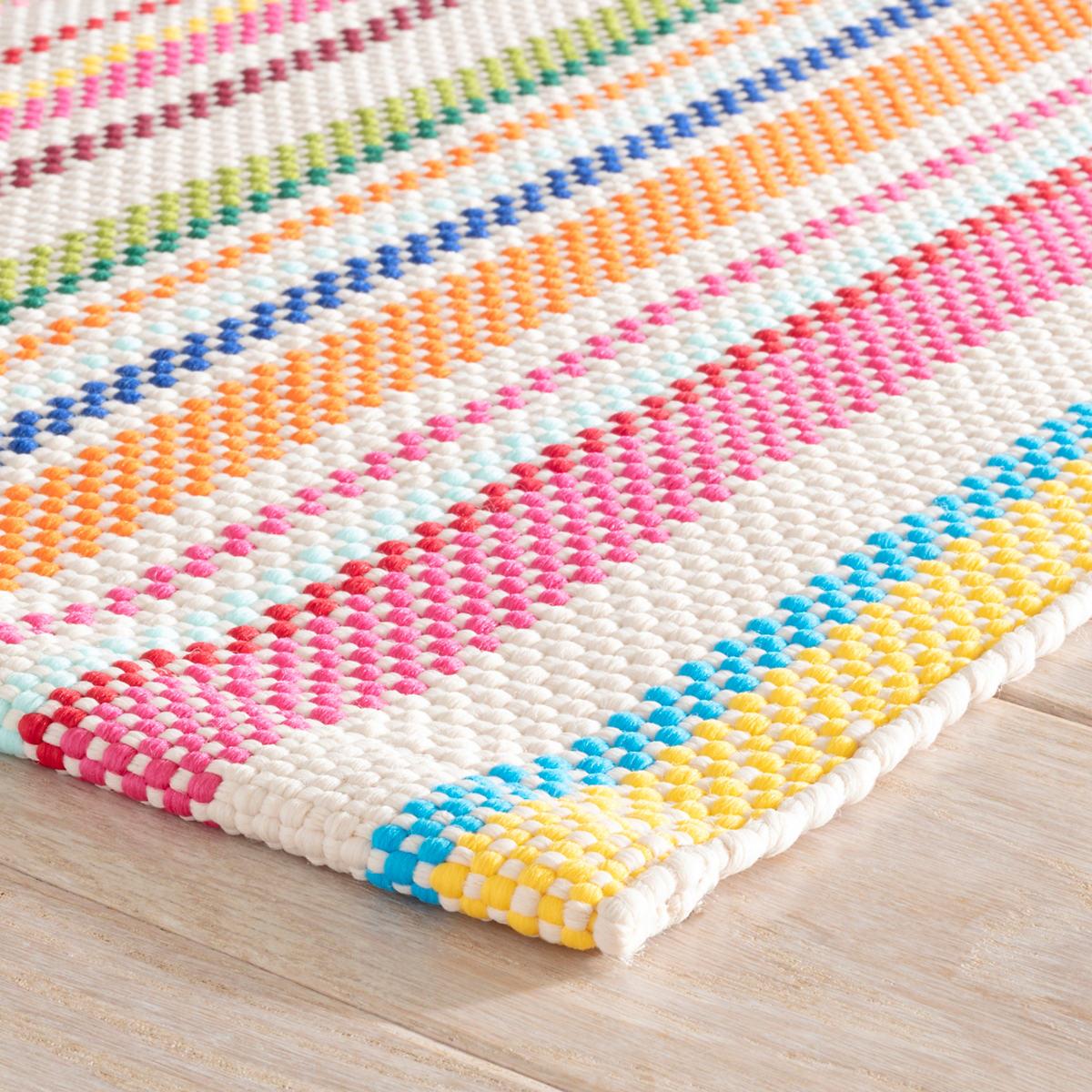 Summer Stripe Indoor Outdoor Rug Dash, Colorful Outdoor Rugs