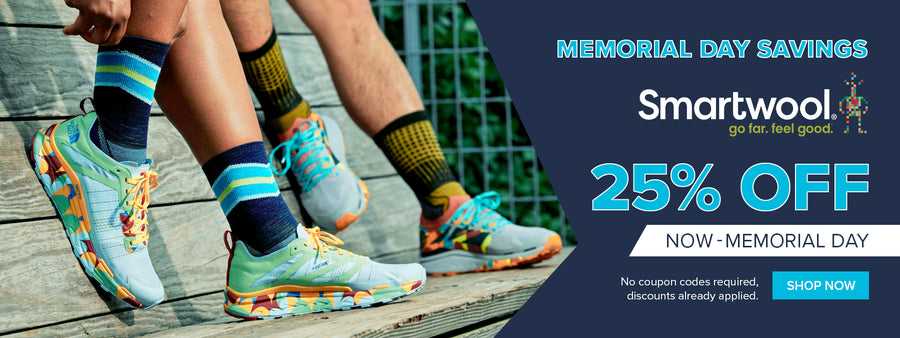 25% off Smartwool - Memorial Day Sale - Ends May 30th