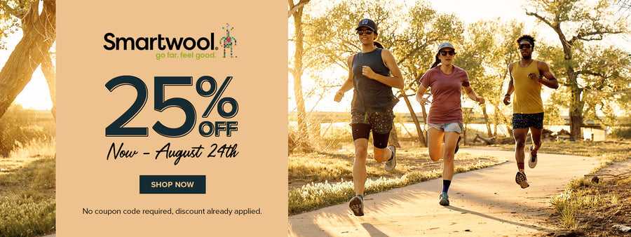 Shop 25% off Smartwool during this summer sale!