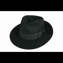 Jackson Fedora Hat in Black
